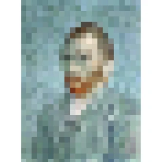 Papier peint photo van Gogh - Autoportrait 1889 - 192x260 cm 