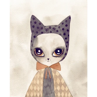 Fototapete Carnival Cat 