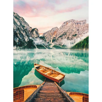 Fototapete Lago di Braies 