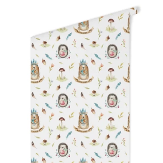 Patroonbehang Kristina Kvilis – Bosdiertjes 02 