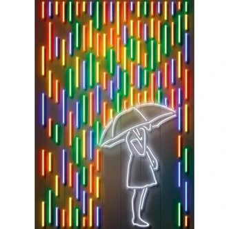 Fotobehang Mielu - Rain 