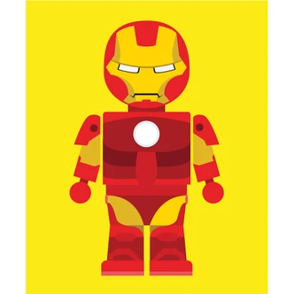 Fototapete Gomes - Iron Man Spielzeug 