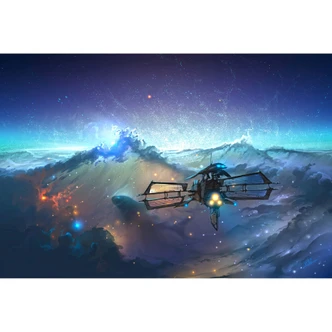 Wall Mural Aerroscape - Space 