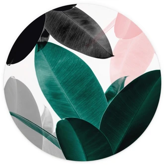 Fototapet - Rundt Sisi og Seb - Leaf Games - vliesetapet/selvklæbende non-woven tapet Fototapet - Rundt Sisi og Seb - Leaf Games - vliesetapet/selvklæbende non-woven tapet