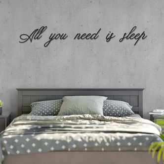 Fototapet - Allt du behöver är sömn 