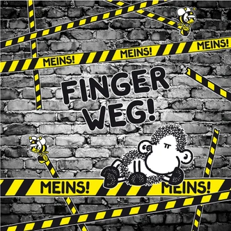 Fototapete sheepworld Finger weg! Meins! 