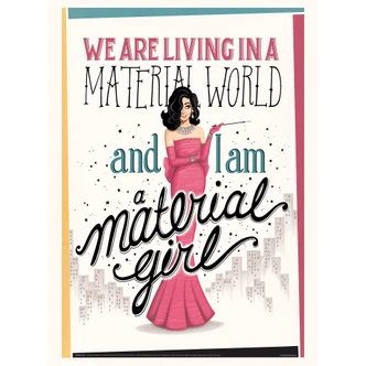 Fototapete Tohmé - Material Girl - 192x260 cm 