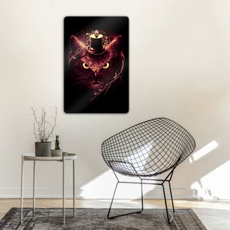 Glasschilderij Nicebleed - Meowl 