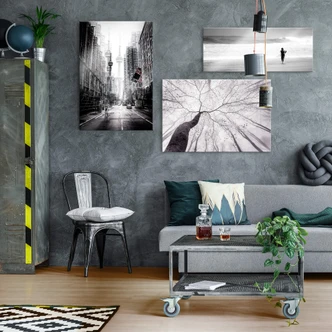 Tableau en verre Pavlasek - Vers la cime des arbres 