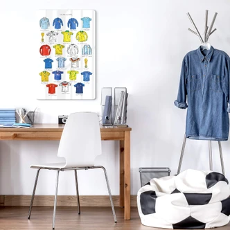 Glasbild Sparshott - Fußballtrikots Weltmeisterschaft 