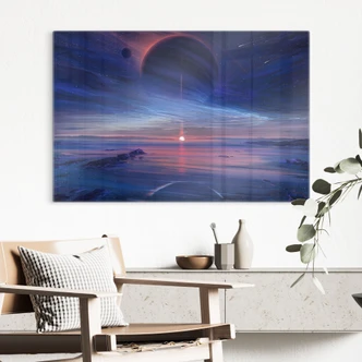 Tableau sur verre Galaxy - Aenami 