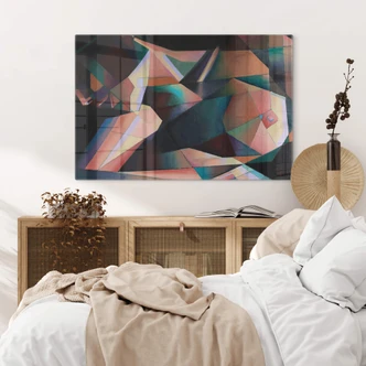 Tableau sur verre Akkers - Hommage à Tamara de Lempicka 
