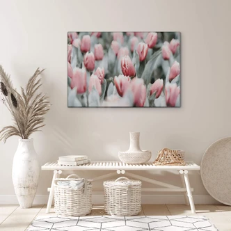 Tableau sur verre Annie - Tulipes de printemps Tableau sur verre Annie - Tulipes de printemps