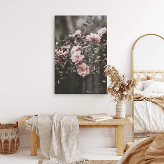 Glasschilderij Annie - Rozenstruik 