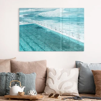 Tableau sur verre Bondi Beach in Sydney - ByeEye 