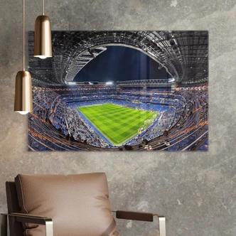 Glasbild García - Santiago Bernabéu Stadion 