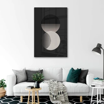 Glasbild Orara Studio - Mond und Sonne Glasbild Orara Studio - Mond und Sonne