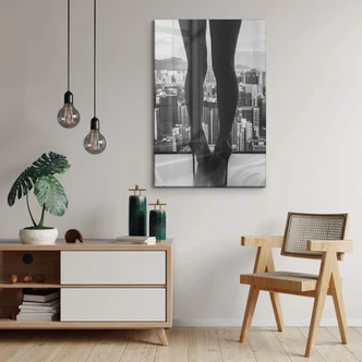 Tableau sur verre Schottstaedt - Échapper à la ville 