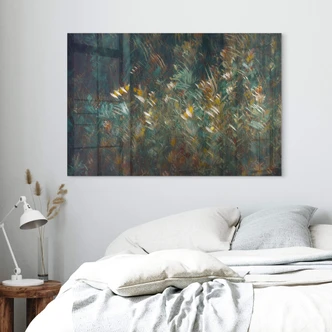 Tableau sur verre  Talen - Fin de l'été 