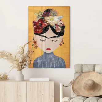 Tableau sur verre Treechild - Frida 