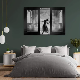 Tableau sur verre Wibisono - La danseuse 