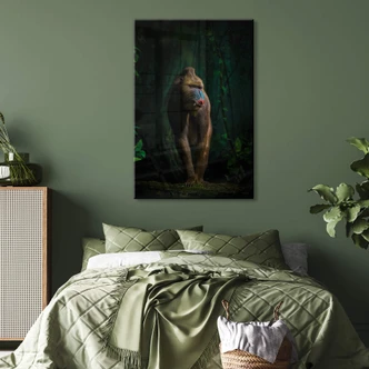 Tableau sur verre Yunta - Dans la jungle 