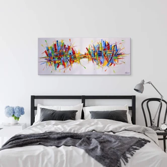 Glasbild Fedrau - Mechanismus - Panorama 