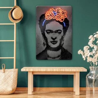 Glasschilderij Mielu - Frida 