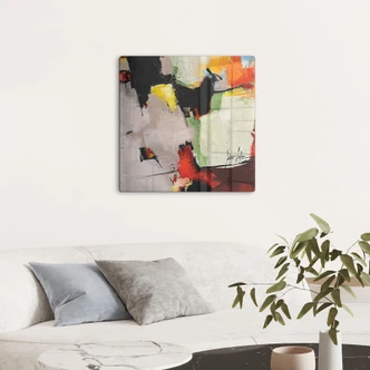 Tableau en verre Formes et structure - Fedrau 