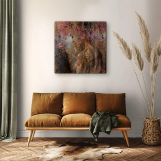 Tableau sur verre Schmucker - Hélène - Carré 