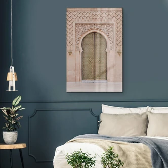 Glasbild Sisi & Seb - Moroccan Door 