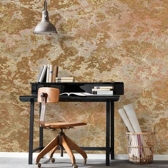 Guido Maria Kretschmer Fotobehang Art Edition Microscope Gold 