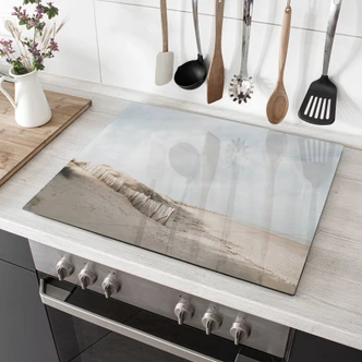 Kookplaat Duinlandschap aan de Noordzee | Maritiem keukendecor - Annie 