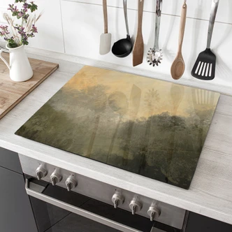 Kookplaat Verborgen licht in de ochtendmist - Hobday 