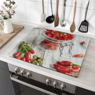 Piastre copri-fornelli – Peperoncini piccanti 