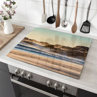 Kookplaat strandkust bij zonsopgang in Afrika - Hugonnard 