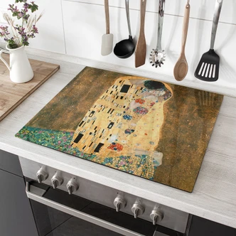 Piastre copri-fornelli – Klimt - Il bacio 