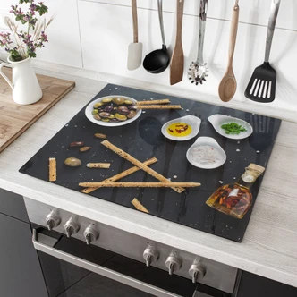 Piastre copri-fornelli - Olive e grissini 