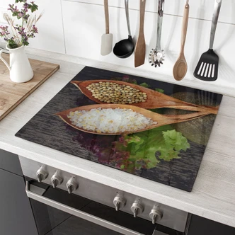 Hob Cover Salt & Pepper 