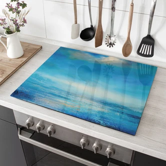 Piastra di copertura del fornello Endless expanse in blu - Schmucker 