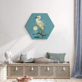 Hexagon Dibond Braun - Reiger 