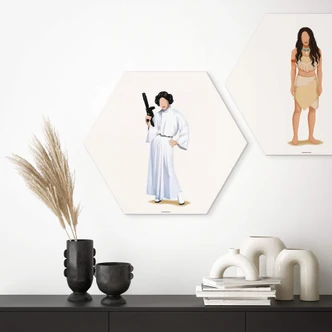 Hexagon Dibond Tohmé - Leia 