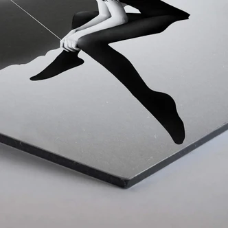 Hexagon - Alu-Dibond - Ireland - No such thing as nothing by night - leuchtender Ballon Hexagon - Alu-Dibond - Ireland - No such thing as nothing by night - leuchtender Ballon