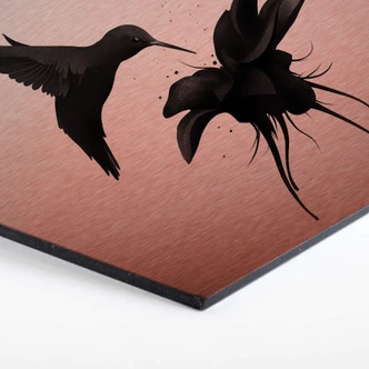 Hexagon Alu-Dibond Kopereffect Ireland - Chorum 