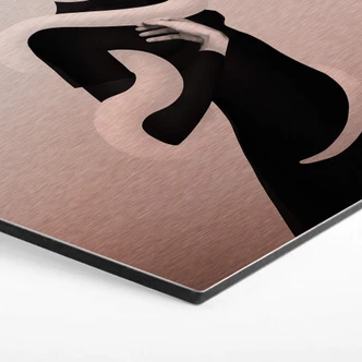 Hexagon Alu-Dibond Kopereffect - Ireland - Only Skin 