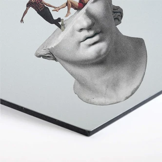 Hexagon - Alu-Dibond Léon - Get out of my head 