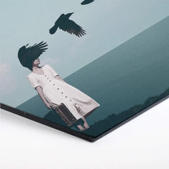 Hexagon - Alu-Dibond Léon - I am starting to forget your face 