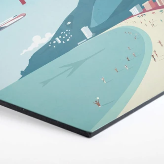 Hexagon - Alu-Dibond Rivers - Rio de Janeiro 