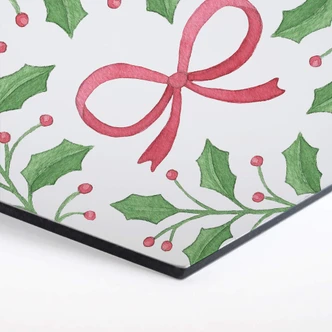 Esagoni Alu-dibond - Nastro natalizio 