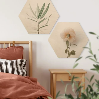 Hexagon Hout Annie - The Rose 